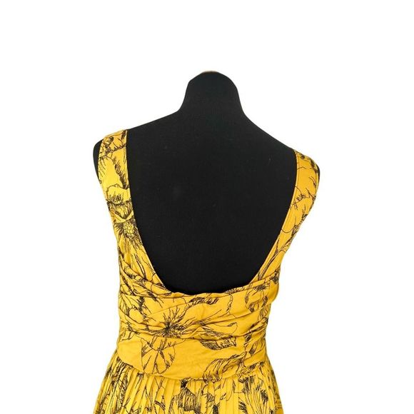 MOSCHINO MAXI DRESS FLORAL SIZE 8 - Picture 8 of 13